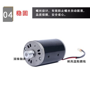直流220V 200W 2500转 双滚珠轴承马达 车床改装 台钻改装电机
