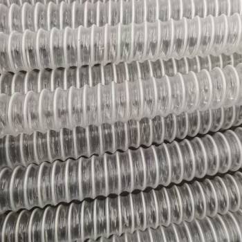 PVC钢丝管伸缩软管风管吸尘管木工管雕刻机除尘管道塑料管波纹管