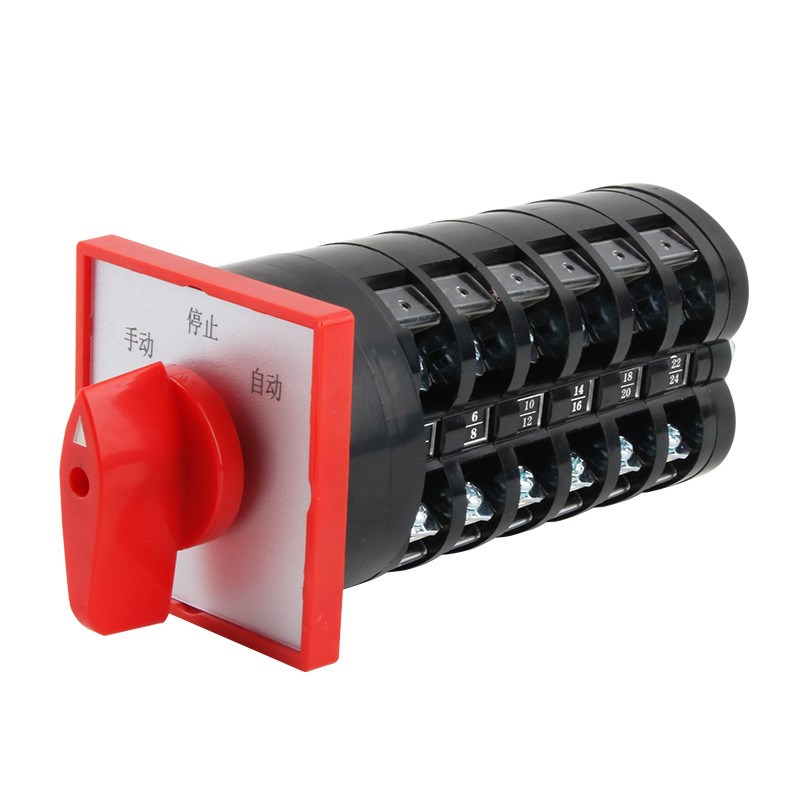 万能转换开关LW5D-16D1v689/6三档六线双电源切换电机手动自动选