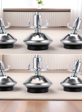 M6万向可转动可调节家具调平脚沙发脚矫平器桌腿调节脚脚杯地脚垫