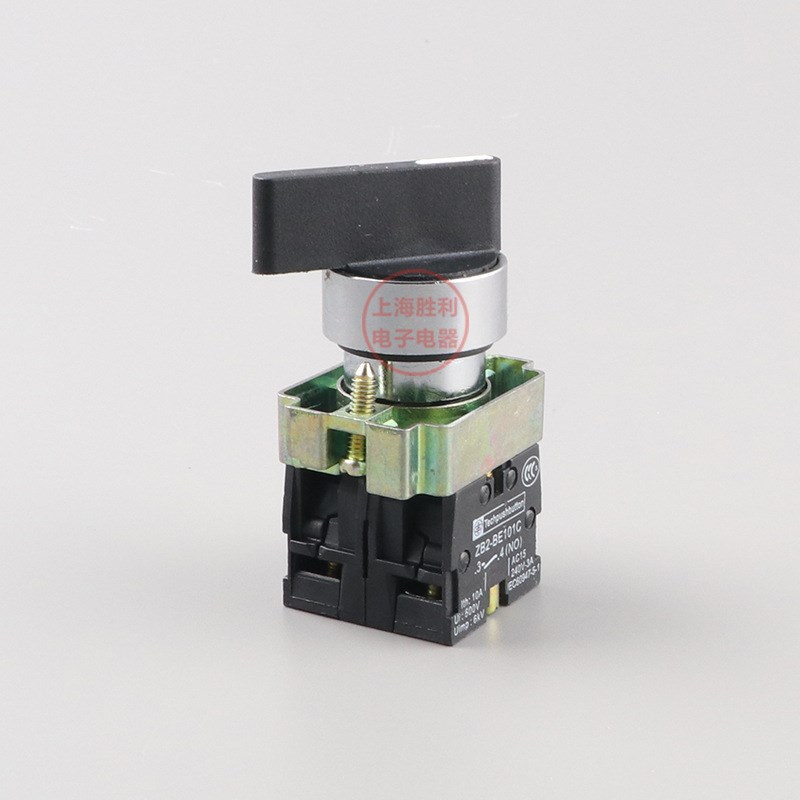 长柄按钮开关 XB2-BJ33 三J档旋钮 2NO 两常开