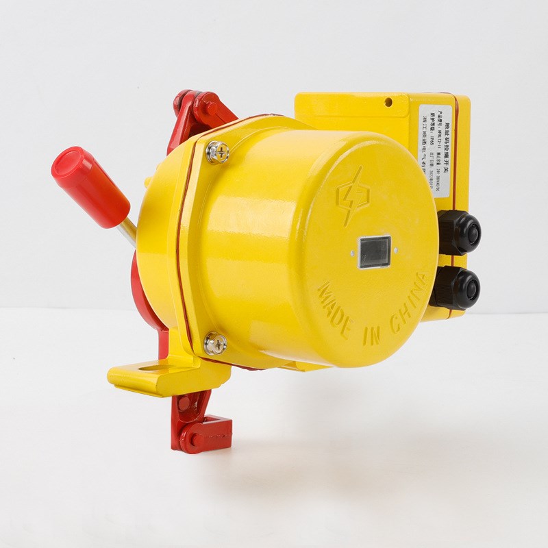 地址码双向拉绳开关KLT2-II手动复位H皮带机急停开关事故拉绳开关