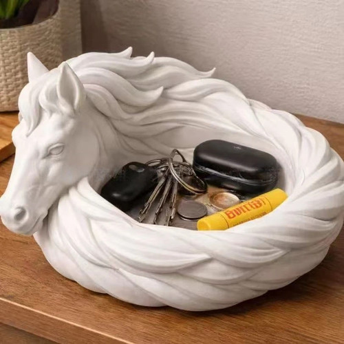 3D打印骏马钥匙首饰收纳托盘
