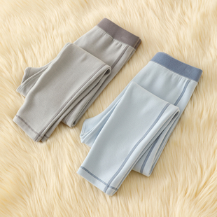 暖暖小热皮～儿童保暖裤秋裤加绒内穿男童加厚衬裤女童绒裤打底裤