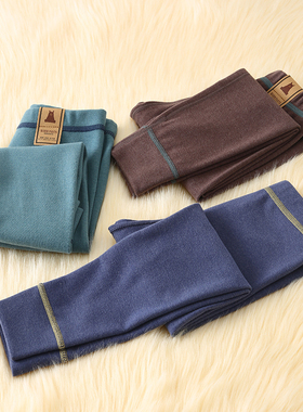 德绒儿童加绒保暖裤秋冬加厚秋裤男童女童打底裤宝宝内穿薄绒裤