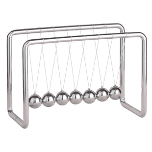 牛顿摆球7球办公室客厅书房摆件物理金属非永动仪创意家居装饰品