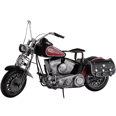 铁艺摩托复古客厅创意摆件哈雷