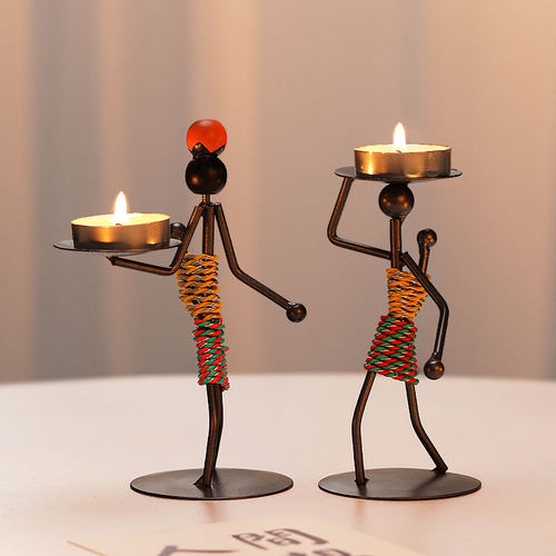 烛台创意铁艺简约现代蜡烛台