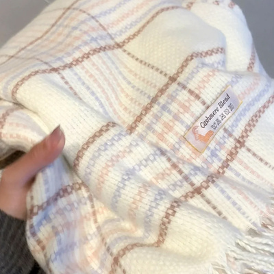 围巾女款2025新款冬加厚韩系