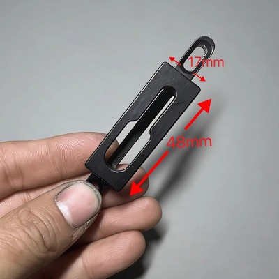 通用推拉门黑色单点锁座