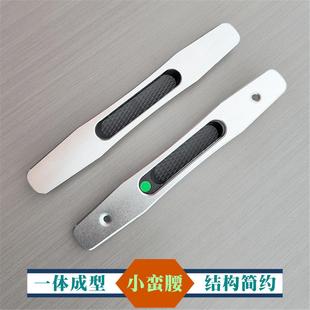 铝合金推拉门移门锁小蛮腰单点钩锁阳台卫生间浴室单孔家用通用型