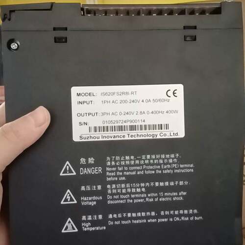 可议价伺服驱动器IS620FS2R8I-RT，型号IS620F