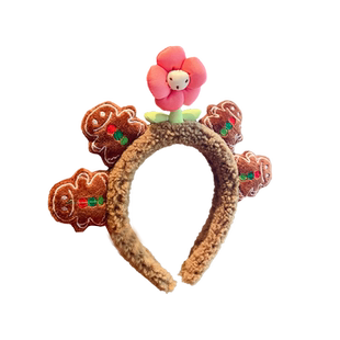 洗脸专用发箍女2025新款秋冬可爱小熊头箍束发带发卡发饰毛绒头饰