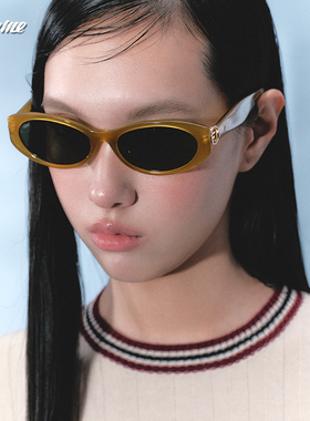 Fakeme 质感墨镜太阳镜素颜光学眼镜防紫外线女 nainai
