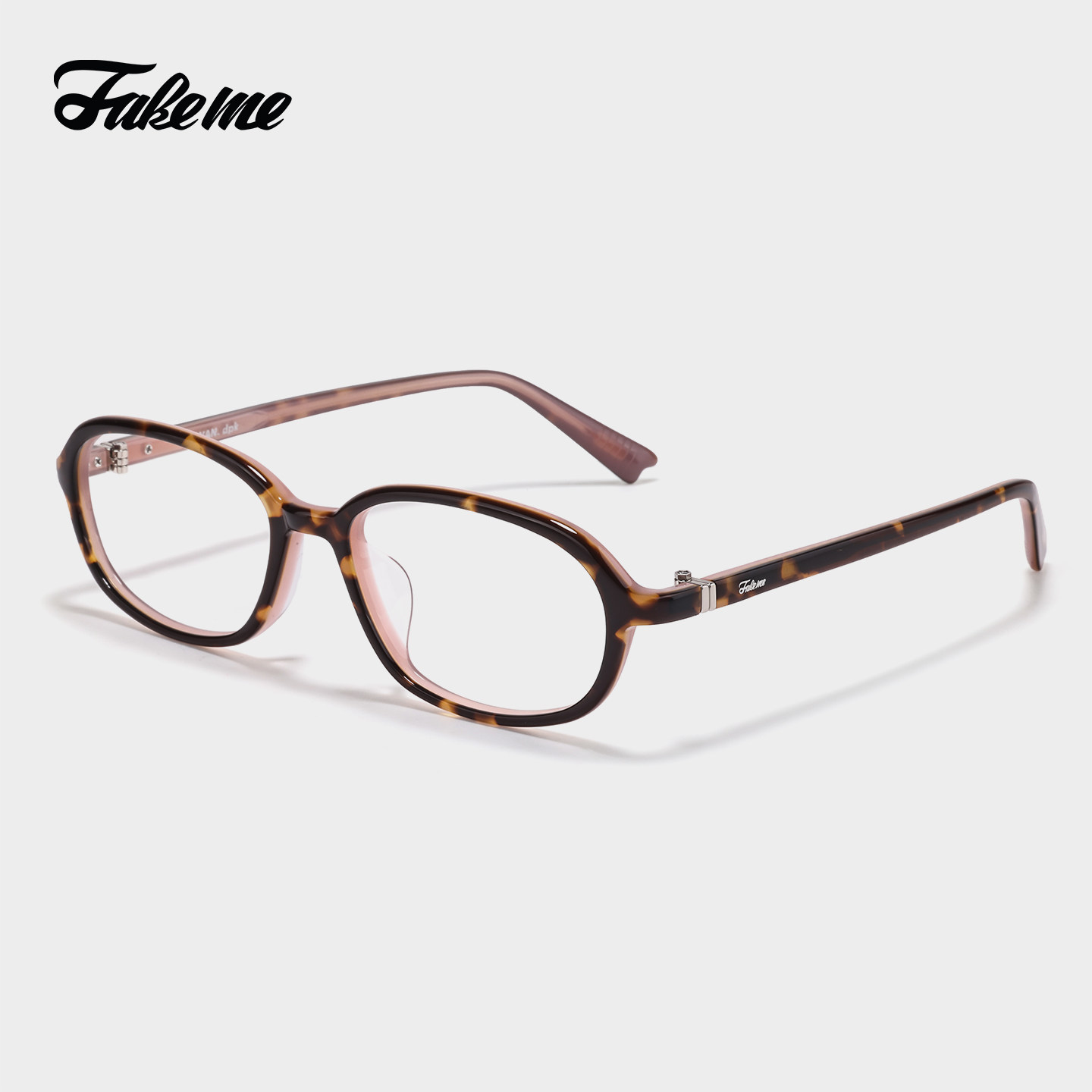 【胡可推荐】Fakeme26新品时尚椭圆框高智感光学眼镜 elvan/caro