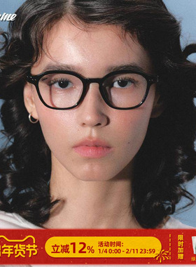 Fakeme 刘宇宁同款轻奢圆框简约韩系素颜镜近视镜框架ins风 Ines