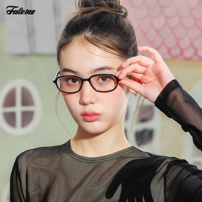 Fakeme【2026新品】时尚板材圆框素颜眼镜近视光学镜见习生 elvan