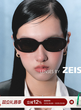 Fakeme中国限定板材椭圆框太阳镜