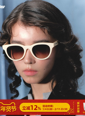 【】Fakeme 质感猫眼板材墨镜防紫外线女 Lowry2022