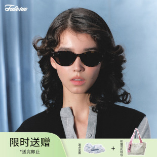 复古板材墨镜太阳镜防紫外线女 时尚 low Fakeme 商家自播