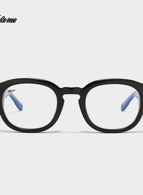 Fakeme 金志洙同款超质感板材方框可配近视光学镜架文艺复古 Pam