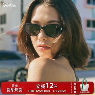 red 板材猫眼墨镜防紫外线太阳镜 Fakeme时尚 zone 商家自播