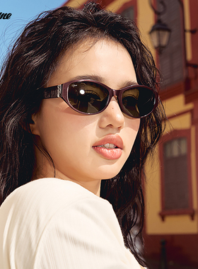 Fakeme限定板材猫眼太阳镜墨镜