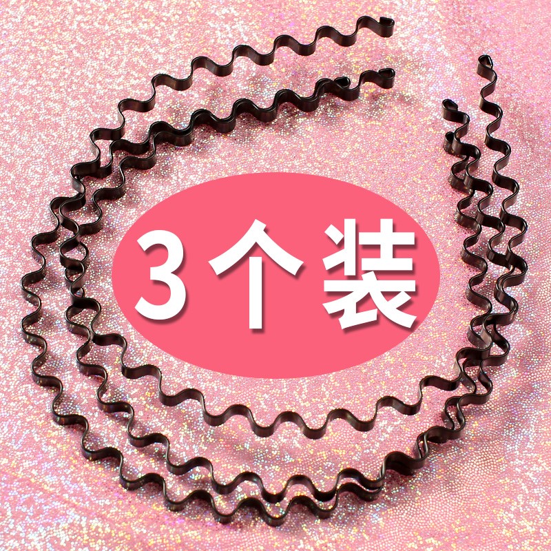 网红波浪2022年新款发捆秋洗脸头箍
