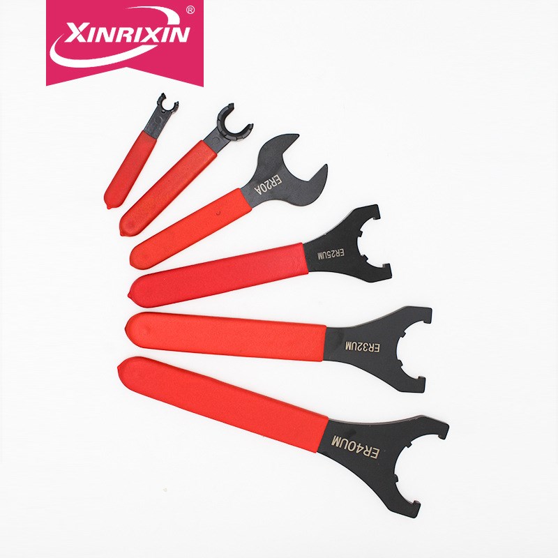 加硬ER数控刀柄扳手M型A型开口扳UM型C32强力刀Q柄扳手APU勾头扳