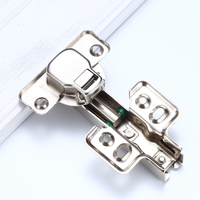 加工90度平开衣柜橱柜门缓冲阻尼铰链L180度转角折页五金