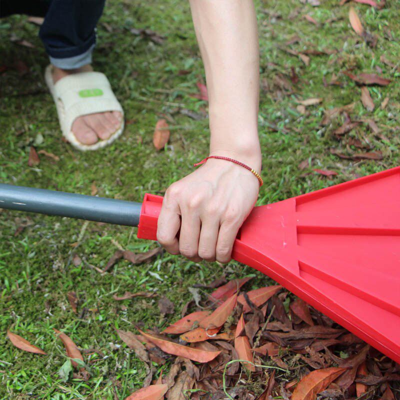 钢管塑料落叶耙枯叶耙大草耙子别墅庭院钢丝耙搂草耙木柄钢管草耙