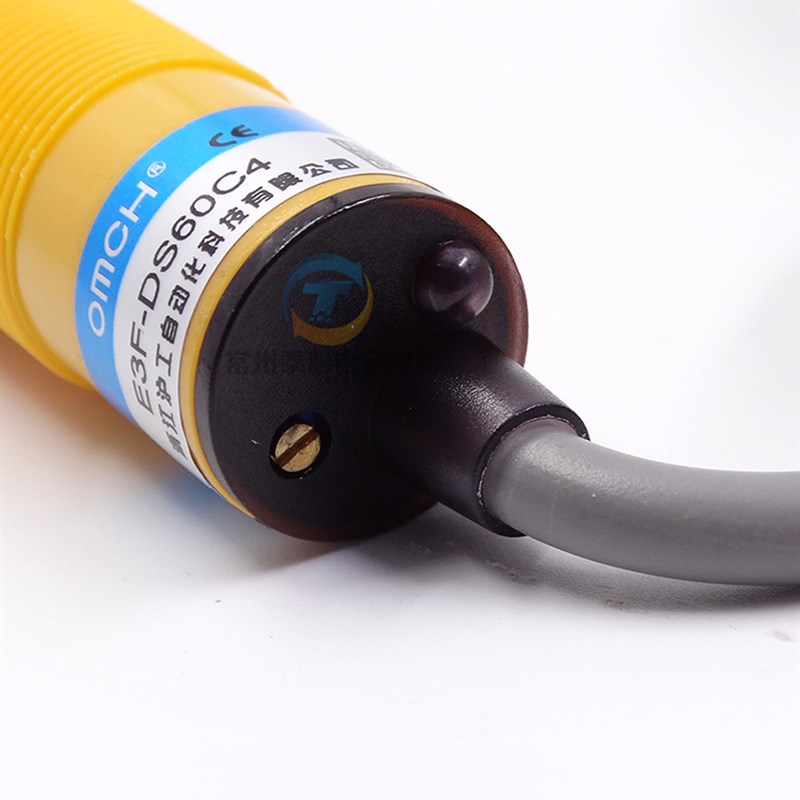 E3F-DS60C4k漫反射光电接近开关NPN直流常开感应传感器24V 12V