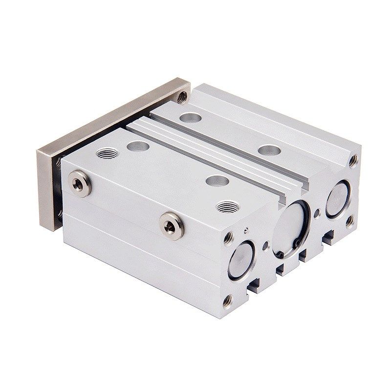 三轴三杆气缸TCM12/16/20/25/40/32/50/63/80/100带导杆可调行程,标准件/零部件/工业耗材,气缸,淘宝优惠券,粉丝福利购,淘宝优惠卷