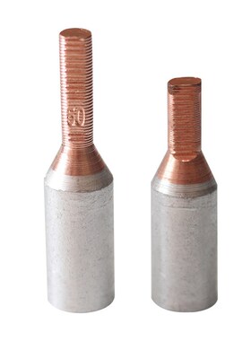 GTLA铜铝插针C45空开铜铝鼻A子电能表专用针式铜铝端子铜铝过渡头