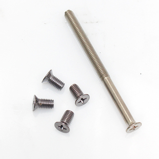 防盗门锁体固定螺丝锁芯固定螺丝M5平头十字螺钉天地执手门锁螺杆