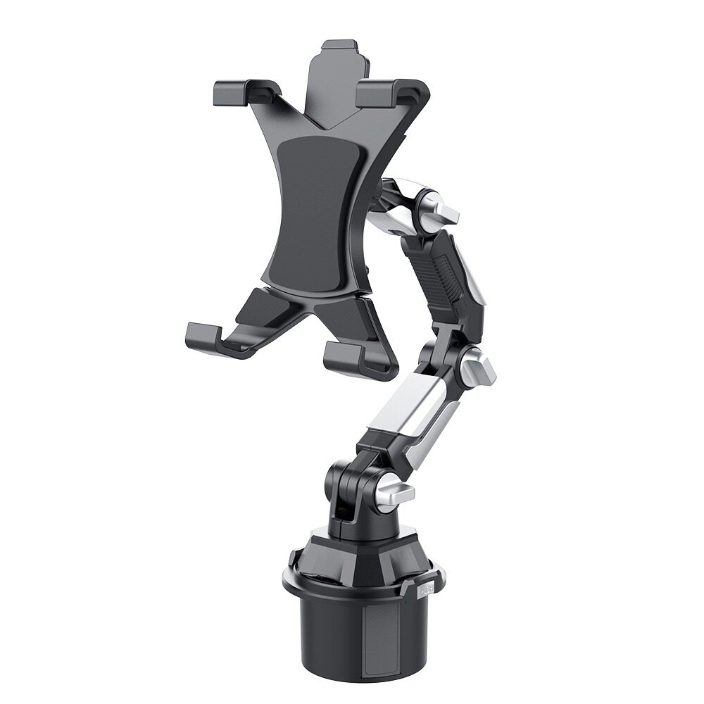 汽车杯架位车载支架平板手机支架水杯座位槽导航固定可调节延长杆