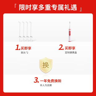 MOLE莫勒电动冲牙器便携式 正畸牙齿缝水牙线家用口腔清洁洗牙