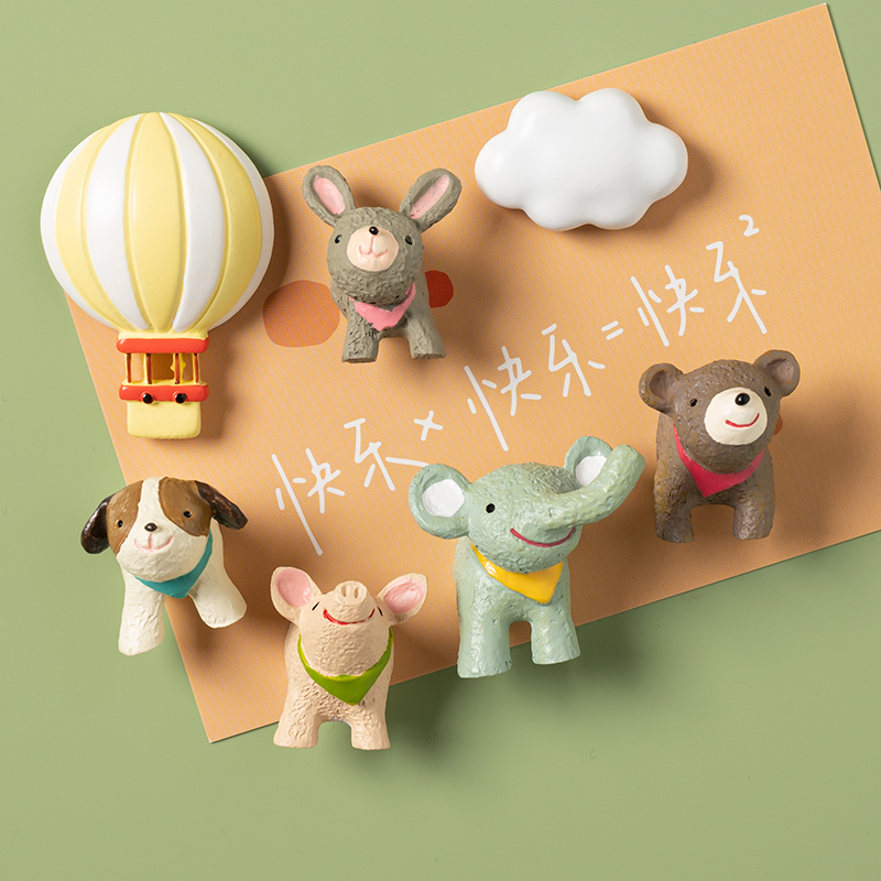 特价！动物冰箱贴北欧ins吸铁石创意可爱卡通磁力铁贴日本磁性贴在类目 家居饰品, 贴饰, 冰箱磁性贴中 - 来自Buy2taobao.com提供专业的淘宝代购服务