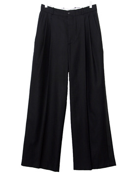 五折 FASICART 以色列设计师品牌 HED MAYNER 打摺宽松羊毛长裤