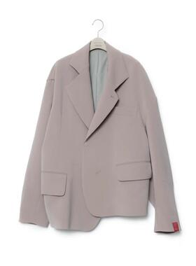 现货五折 日本设计师品牌FUMITO GANRYU 24秋冬 不对称廓形外套