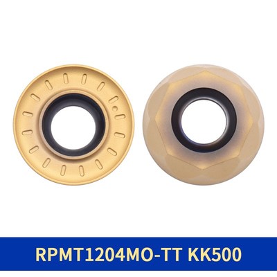 R6铣刀片 RPMT1204MOE-JS RPMT1204-M-C DP5320模具 不锈钢高硬料