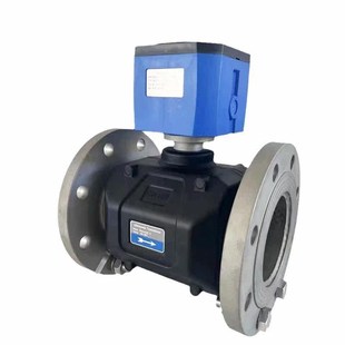 智能声DN50道超声波业水表大口径计量表热量传表无线远双电源工双