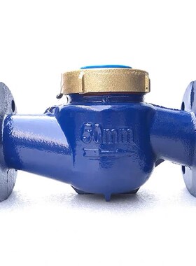 法兰水表 大口径旋翼式数字卧式机械自来水专用冷水热水表DN50100