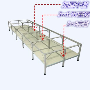 双层裁剪台裁剪桌服装车间裁布桌制衣厂工作台检验台裁床台板组合