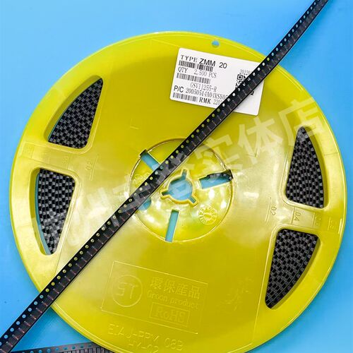 ZMM3.3V3.6V3.9V4.3V 1/2W贴片稳压二极管0.5W LL34圆柱1206黑带
