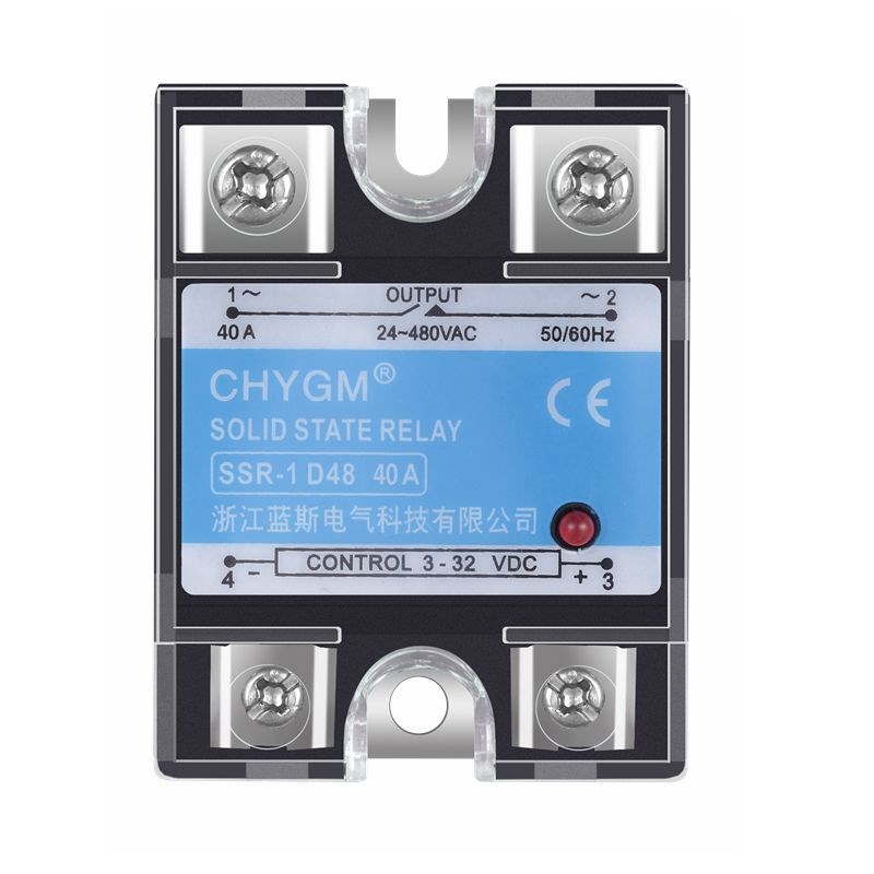 单相固态继电器小型SSR-D48 25A40a直流控交流220V380v480V5V24V
