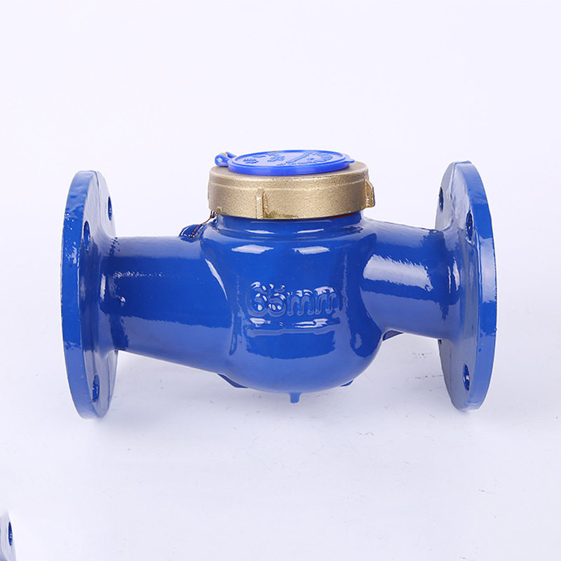 铸铁旋翼式法兰水表螺翼式 可拆式湿式干式冷水表DN50/65/80/100