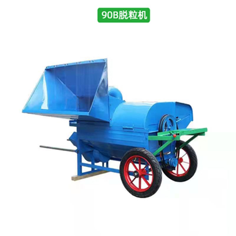 油菜籽脱粒机收割机黄豆高粱小麦稻谷多功能全喂入打谷机秸秆粉碎