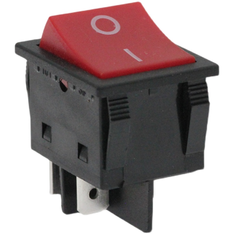 KH02船型开关50A大功率4脚2档翘板大功率电焊机开关复合银触点