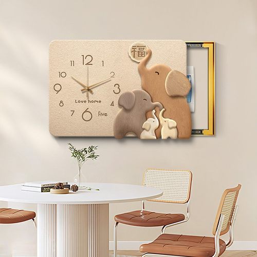 福象电表箱装饰画轻奢高级